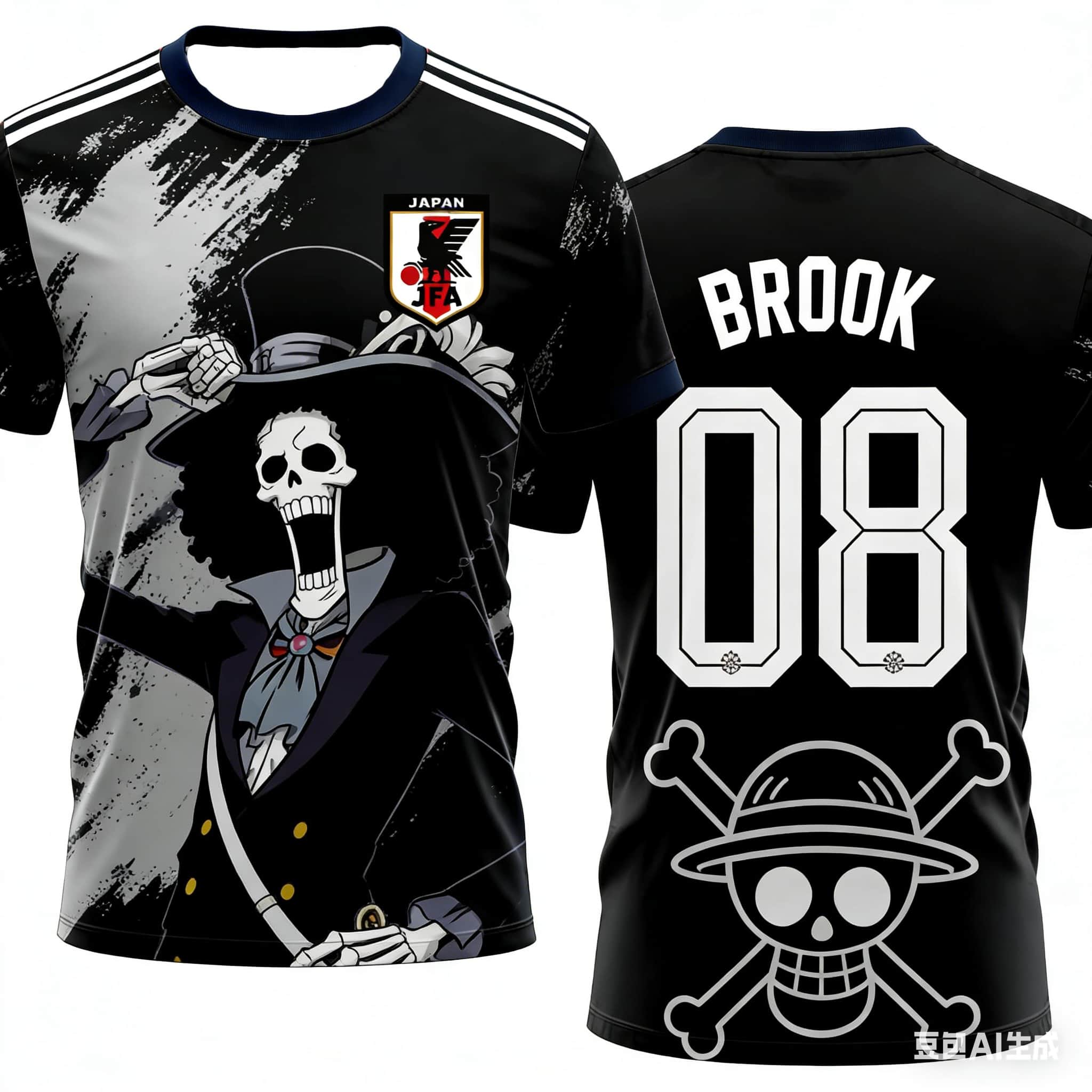 Summer Edition Clothing - เสื้อยืดฟุตบอลลูฟี่วันพีซญี่ปุ่นฤดูร้อนปี 2026 เสื้อยืดผู้ชาย เสื้อฟุตบอลพิเศษ เสื้อยืดผู้ใหญ่ แห้งเร็ว