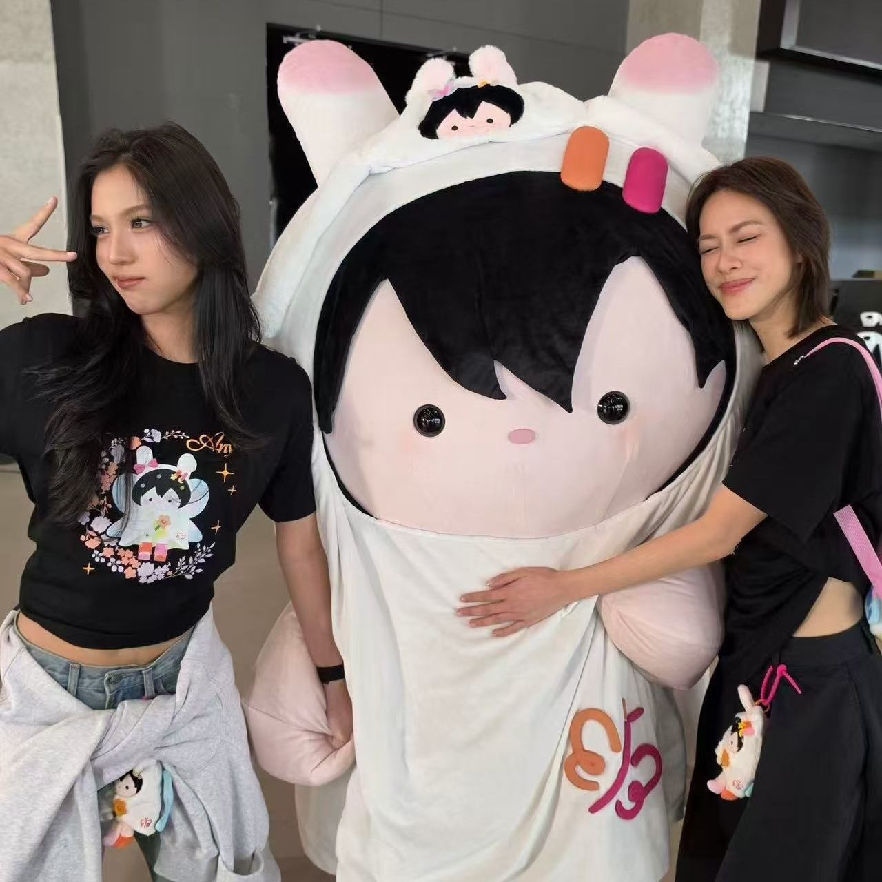 Summer Youth Clothing - ประเทศไทย ยูเอสเดอะซีรีส์ เอมิบอนนี่ เสื้อยืดแขนสั้นลำลองสำหรับนักเรียน ของขวัญชุดคอสตูม