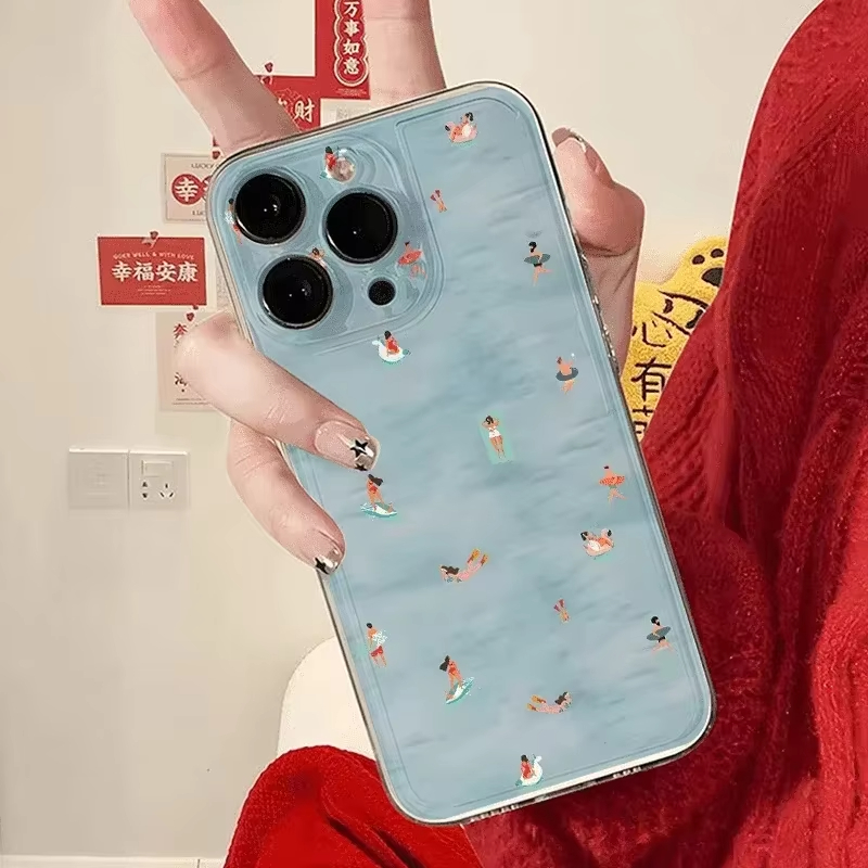เคสโทรศัพท์ลายว่ายน้ำฤดูร้อน ส - Summer Closet บทวิจารณ์และราคา