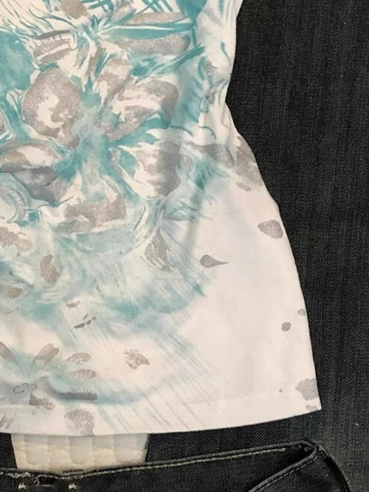 เสื้อครอปแขนกุดคอเฉียงเปิดไหล่ - Summer Clothing Drawing บทวิจารณ์และราคา