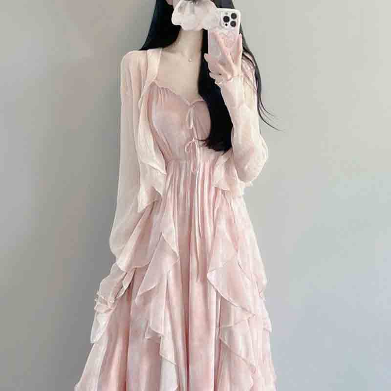 ชุดเดรสสายเดี่ยวสำหรับเด็กผู้ห - Summer Clothing Aesthetic บทวิจารณ์และราคา