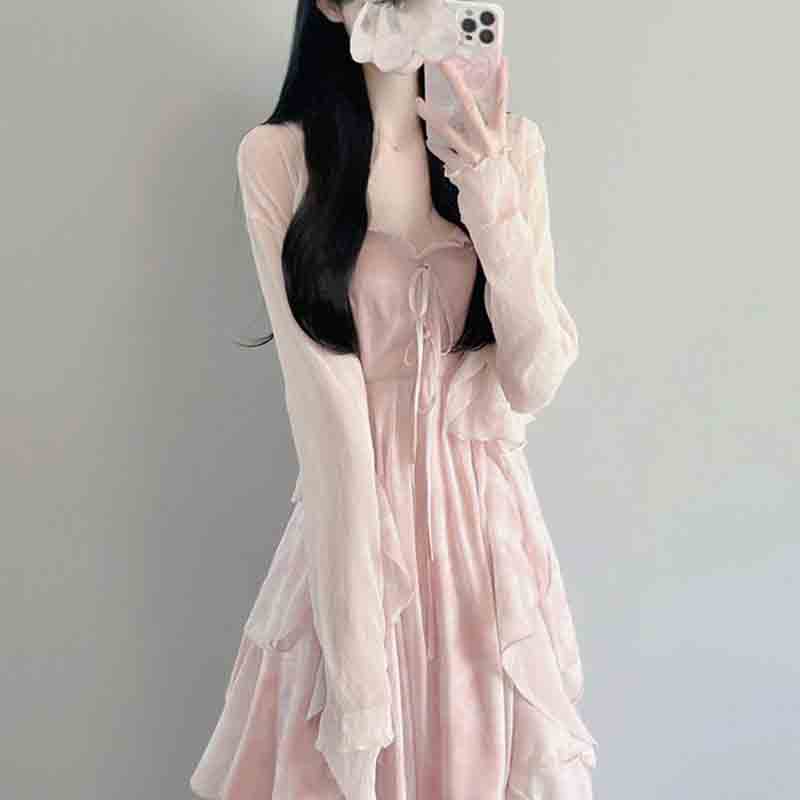 ชุดเดรสสายเดี่ยวสำหรับเด็กผู้ห - Summer Clothing Aesthetic บทวิจารณ์และราคา