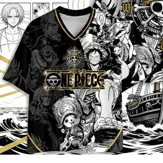 เสื้อยืดลายการ์ตูนญี่ปุ่นวันพี - Summer Edition Clothing บทวิจารณ์และราคา