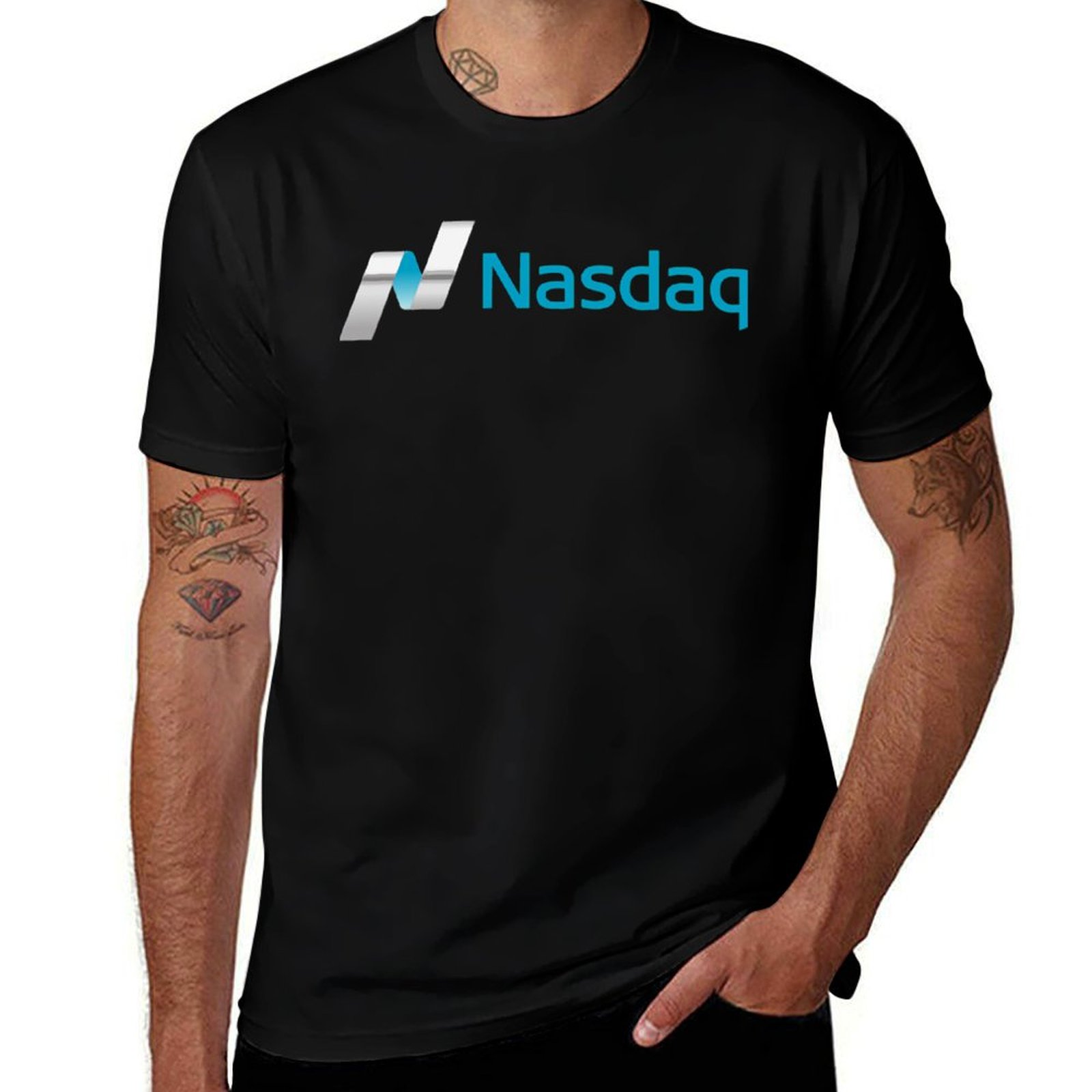Nasdaq Stock สำหรับแฟนๆเสื้อยื - Summer Clothing Aesthetic บทวิจารณ์และราคา