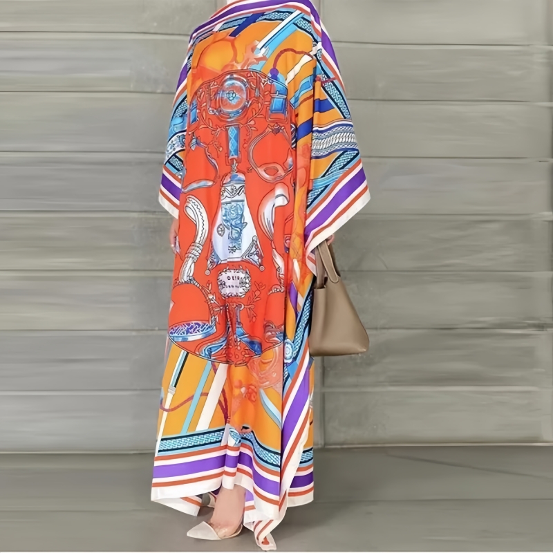 ชุดเดรสยาวผ้าไหมคาฟตันสำหรับผู - Summer Clothing Recommendations บทวิจารณ์และราคา