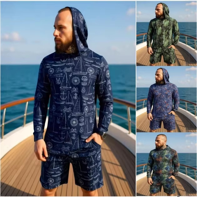 ชุดเซ็ตสองชิ้นลายพรางแบบใหม่ปี - Summer Clothing Guys บทวิจารณ์และราคา