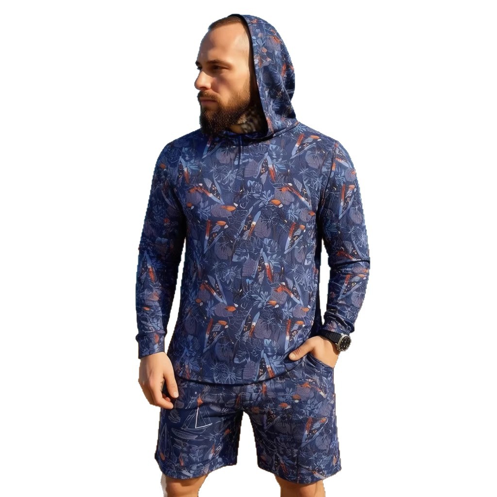 ชุดเซ็ตสองชิ้นลายพรางแบบใหม่ปี - Summer Clothing Guys บทวิจารณ์และราคา