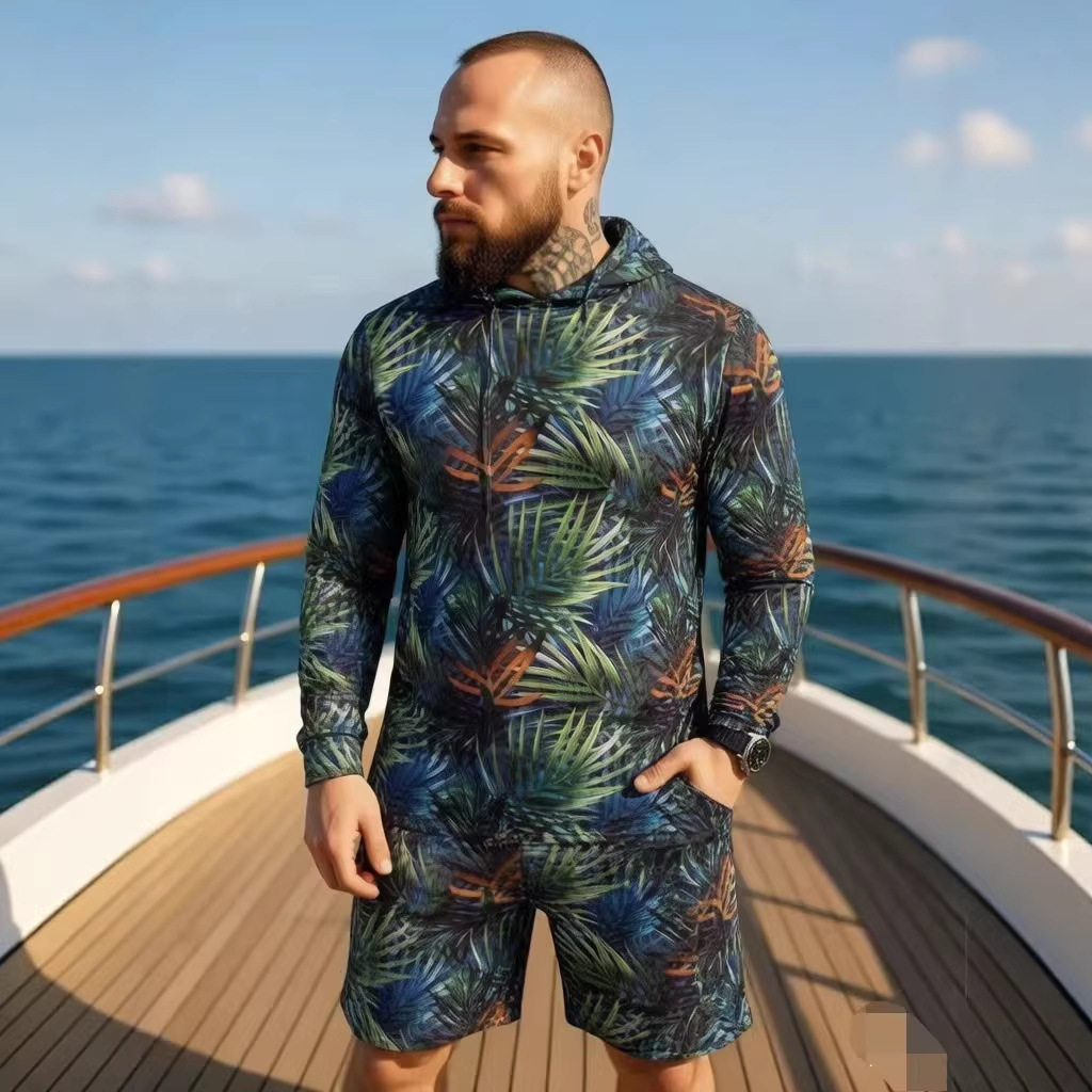 ชุดเซ็ตสองชิ้นลายพรางแบบใหม่ปี - Summer Clothing Guys บทวิจารณ์และราคา
