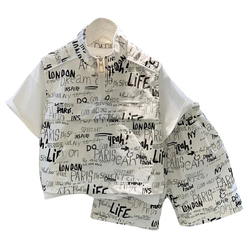 ชุดเสื้อผ้าฤดูร้อนของเด็กผู้ชา - Summer Clothing Drawing บทวิจารณ์และราคา