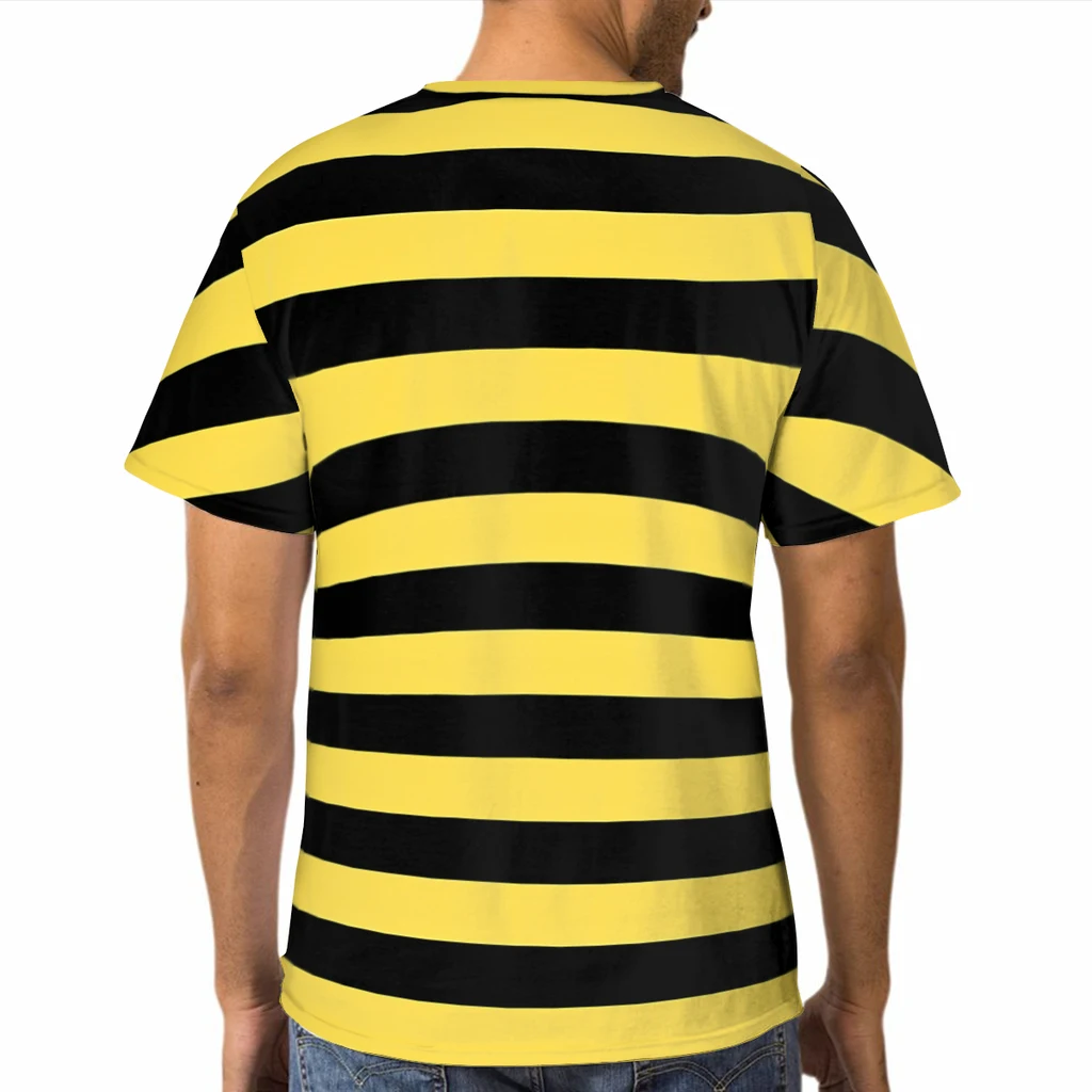 เสื้อยืดลายผึ้งสีดำเหลืองสำหรั - Yellow Summer Clothing บทวิจารณ์และราคา
