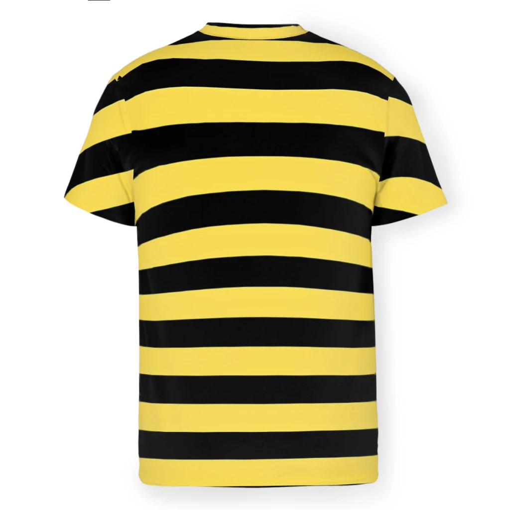 เสื้อยืดลายผึ้งสีดำเหลืองสำหรั - Yellow Summer Clothing บทวิจารณ์และราคา