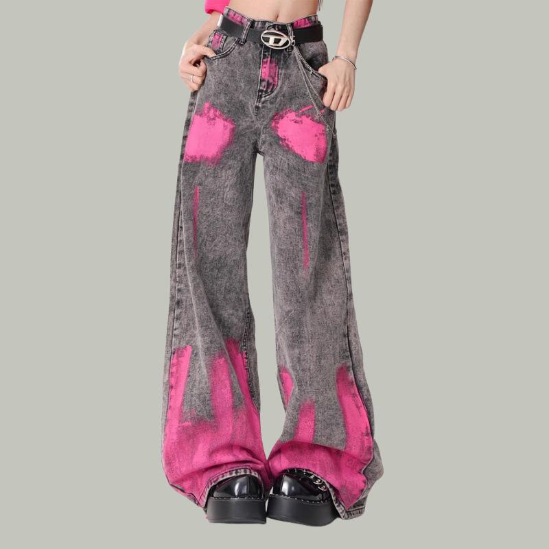 กางเกงยีนส์กราฟฟิตี้สไตล์อเมริ - Summer Clothing Drawing บทวิจารณ์และราคา
