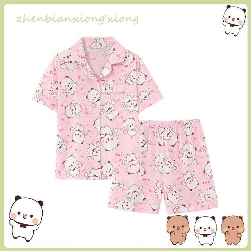 ชุดนอนแพนด้า บูบู และ ยี่เอ๋อ  - Summer Edition Clothing บทวิจารณ์และราคา
