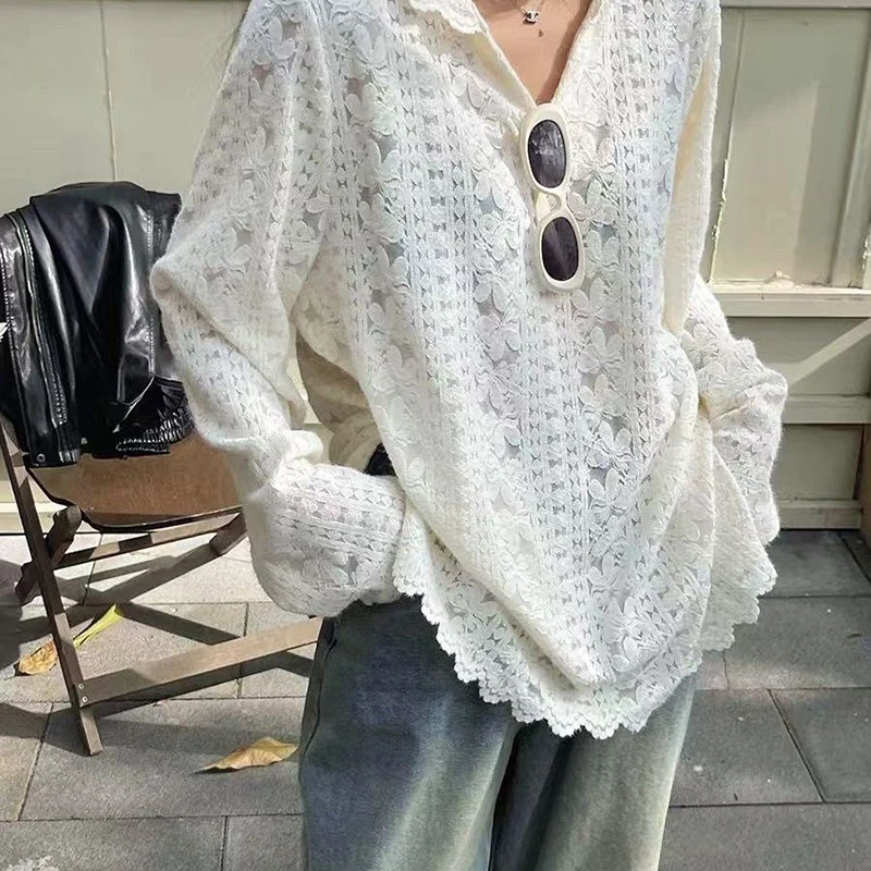 Y2Kลูกไม้Hoodedเสื้อผู้หญิงStr - Summer Clothing Aesthetic บทวิจารณ์และราคา