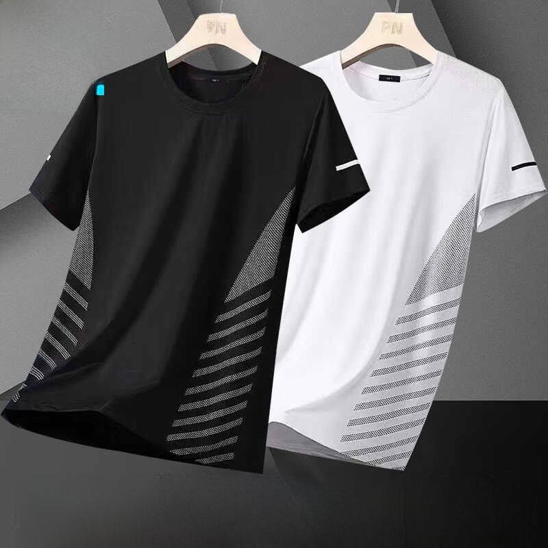เสื้อยืดแขนสั้นแห้งเร็วผู้ชายฤ - Summer Youth Clothing บทวิจารณ์และราคา
