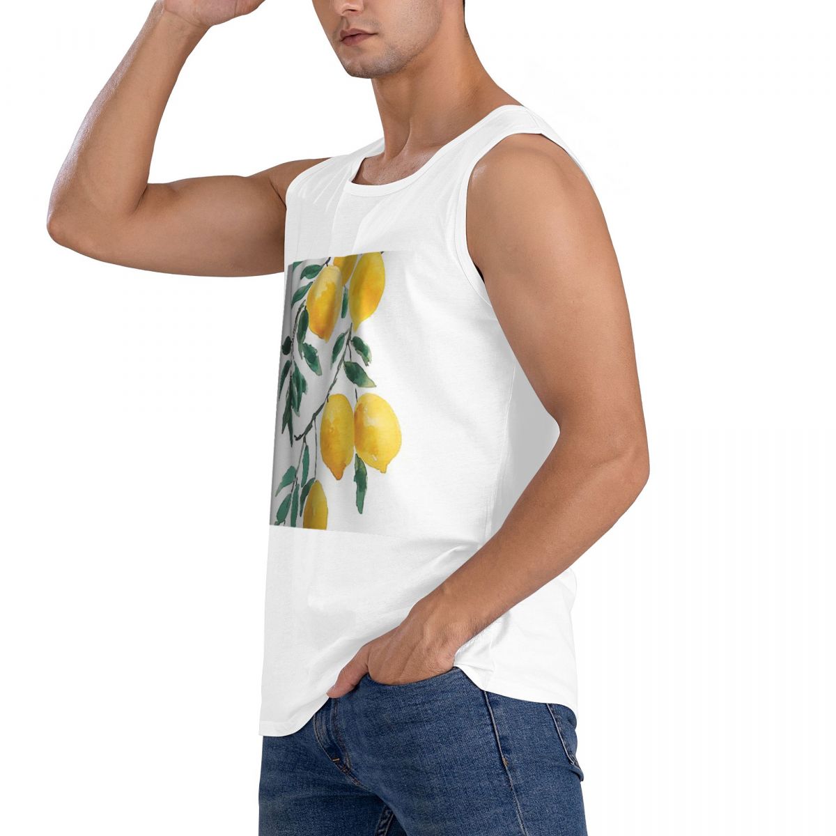 ผ้าฝ้าย 100% ลายวาดด้วยมือสีเห - Yellow Summer Clothing บทวิจารณ์และราคา