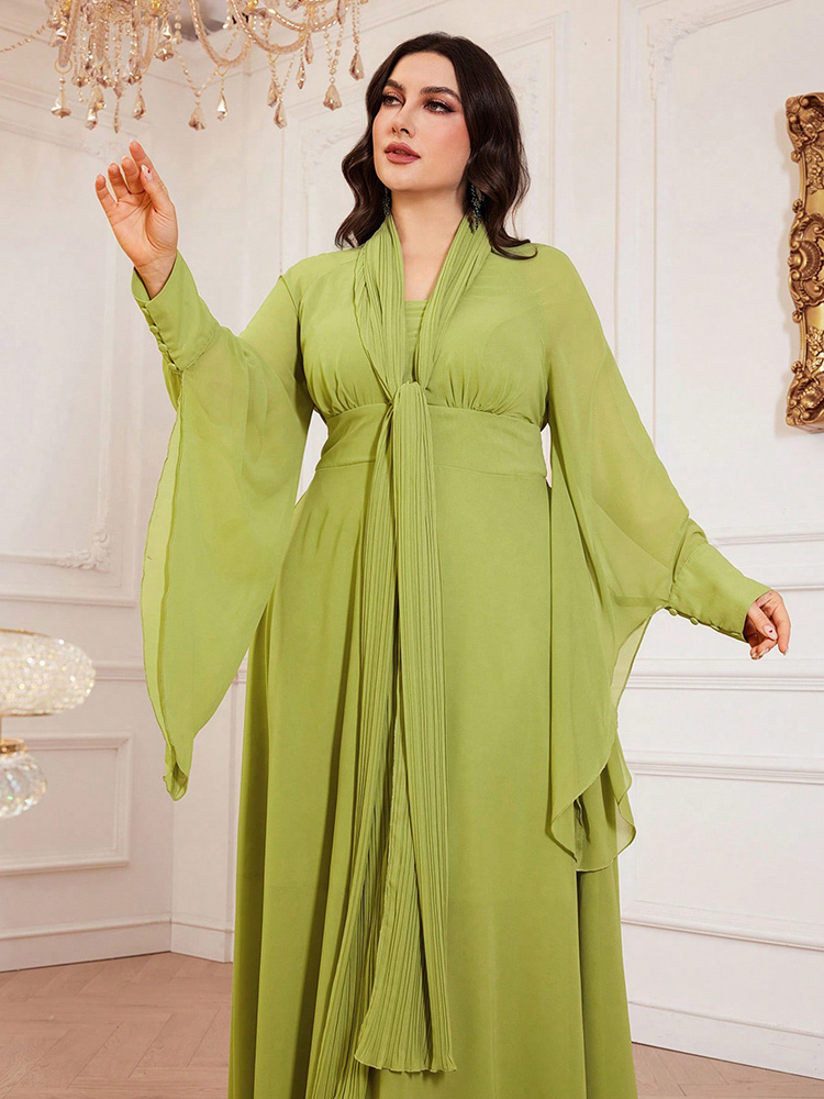 Toleen เดรสยาวแต่งขอบจีบสำหรับ - Summer Evenings Clothing บทวิจารณ์และราคา