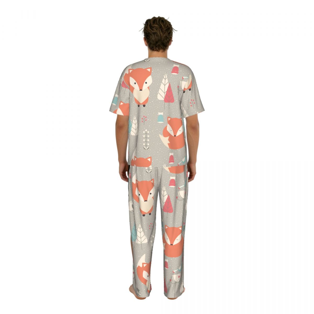 ชุดนอนผู้ชายแขนสั้นกางเกงขายาว - Summer Clothing Patterns บทวิจารณ์และราคา
