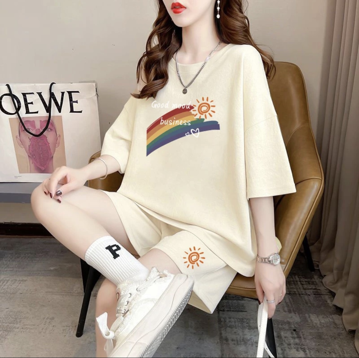ชุดกางเกงขาสั้นแฟชั่นฤดูร้อนสำ - Summer Clothing Pieces บทวิจารณ์และราคา